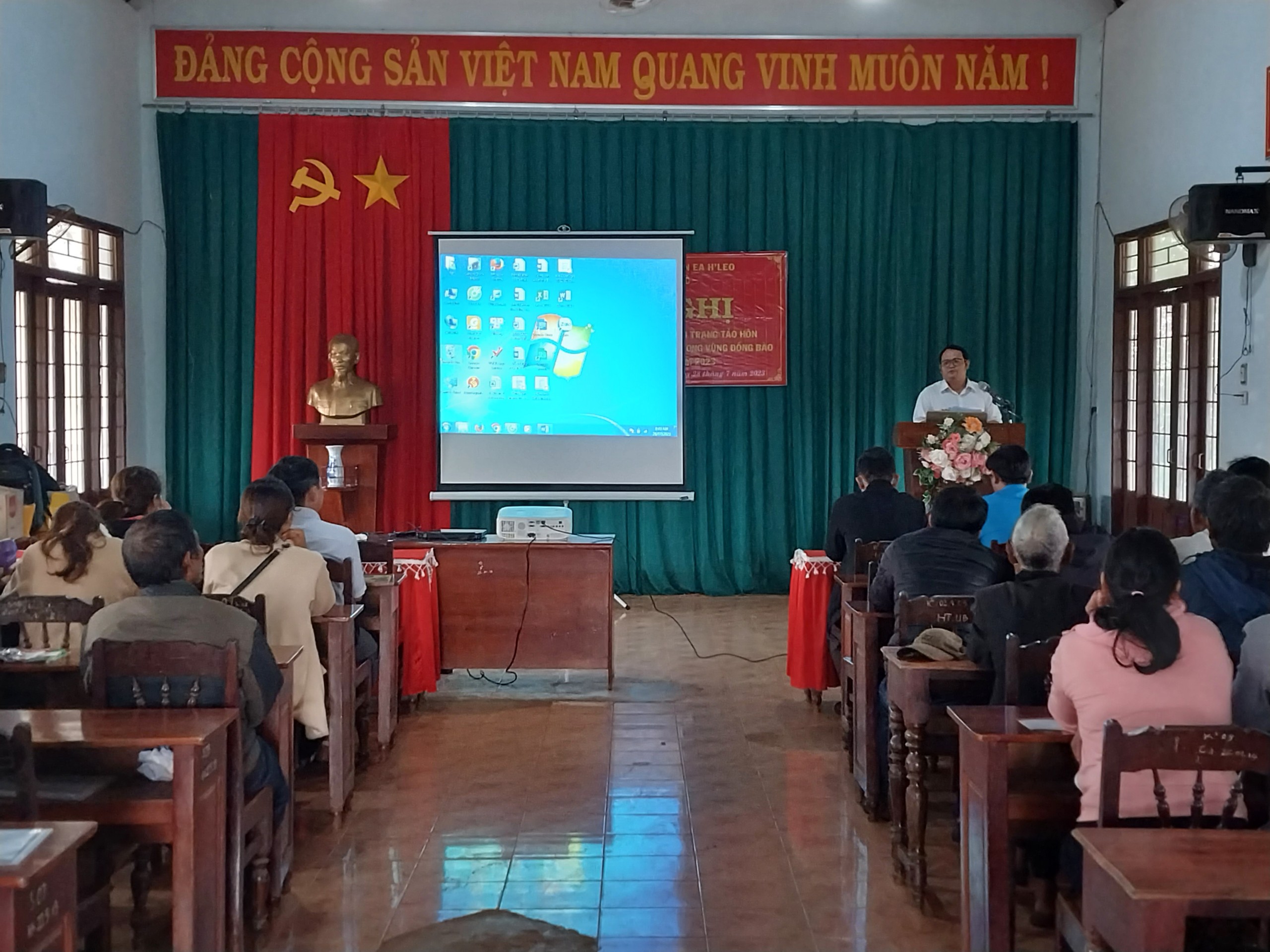 Hội nghị tuyên truyền giảm thiểu tảo hôn và Hôn nhân cận huyết thống